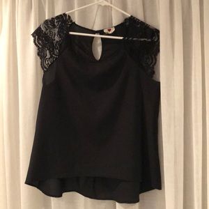 “One clothing” brand blouse, black